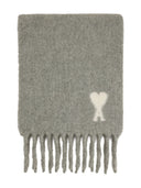 Ami Paris Ami De Coeur wool scarf