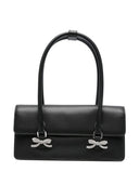 Self-Portrait Soft Leather Shoulder Bag
