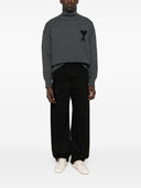 Ami Paris Sweaters Grey