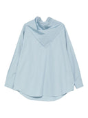 Ami Paris Shirts Clear Blue