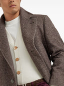 Brunello Cucinelli Coats Brown