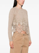 Ermanno Scervino Sweaters Dove Grey