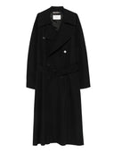 Saint Laurent  Coats Black