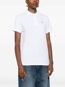 Polo con zorro bordado de Maison Kitsuné