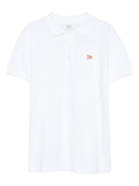 Polo con zorro bordado de Maison Kitsuné