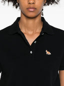 Polo con bordado de zorro de Maison Kitsuné