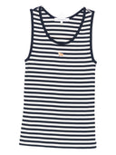 Top Maison Kitsuné con bordado