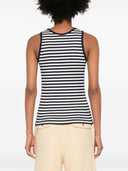 Top Maison Kitsuné con bordado
