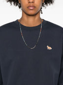 Sudadera de algodón con zorro bordado de Maison Kitsuné