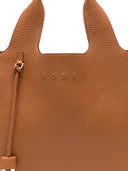 Hogan Pre Embossed-logo leather tote bag