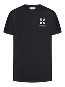 Off White T-shirts and Polos Black