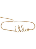 Cintos Chloé Chloè Dourados