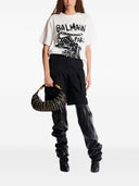 Balmain T-shirts and Polos White