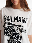 Balmain T-shirts and Polos White