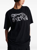 Balmain T-shirts and Polos Black