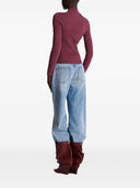 Balmain Sweaters Purple