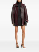 Courreges Coats Bordeaux