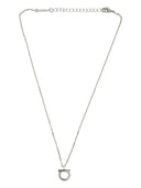 Ferragamo Gancini necklace with crystals