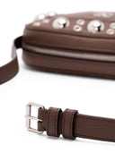 Valentino Garavani Nellcôte eyelet-embellished cross body bag