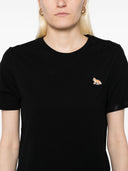 Camiseta Maison Kitsuné con logo bordado