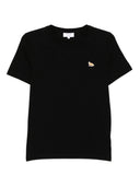 Camiseta Maison Kitsuné con logo bordado