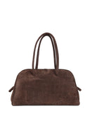 JACQUEMUS A Turismo crocodile-embossed knot-detail tote bag