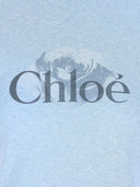 Camiseta con logotipo de Chloé
