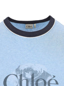 Camiseta con logotipo de Chloé