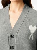 Ami Paris Sweaters Grey
