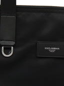 Dolce & Gabbana Adamo nylon and leather tote bag