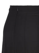 Falda maxi acampanada con volantes Chloé
