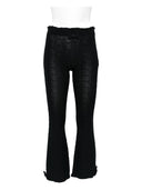 Balenciaga Ruffled Trim Flared Trousers