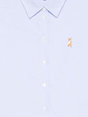 Maison Kitsuné MAISON KITSUNE' Shirts Clear Blue