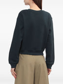 Sudadera bordada con zorro de Maison Kitsuné