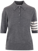 Thom Browne T-shirts and Polos Grey