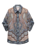Zimmermann Shirts Blue
