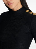 Balmain Sweaters Black