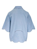 Zimmermann Shirts Clear Blue