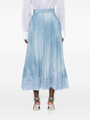Ermanno Scervino Skirts Clear Blue