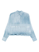 Ermanno Scervino Shirts Clear Blue