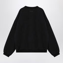 Fear of God Essentials Black sweatshirt with embroidered logo