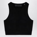 Fear of God Essentials Sporty black honeycomb tank top