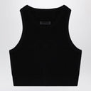 Fear of God Essentials Sporty black honeycomb tank top