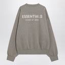Fear of God Essentials Grey brushed cotton sweatshirt