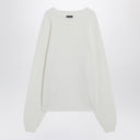 Fear of God Essentials Cloud white nylon-blend sweater
