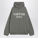 Fear of God Essentials Moss green 90’s hoodie