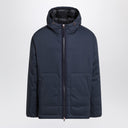 Chaqueta acolchada Moncler Genius Caracara en mezcla de algodón azul
