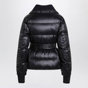 Moncler Grenoble Navy blue Bataillouse ski jacket with belt