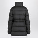 Moncler Black Brossette down jacket with zip