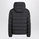 Moncler Black hooded down jacket